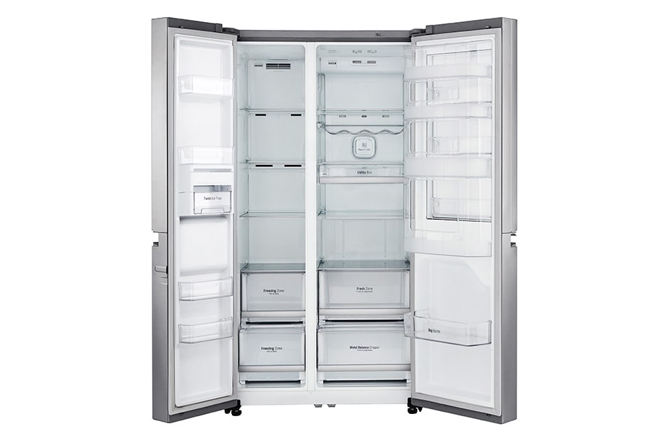 LG 618 літрів| Холодильник Side-by-Side| Total no Frost | Інверторний лінійний компресор| з підключенням до Wi-Fi, GC-M247CMBV, thumbnail 7