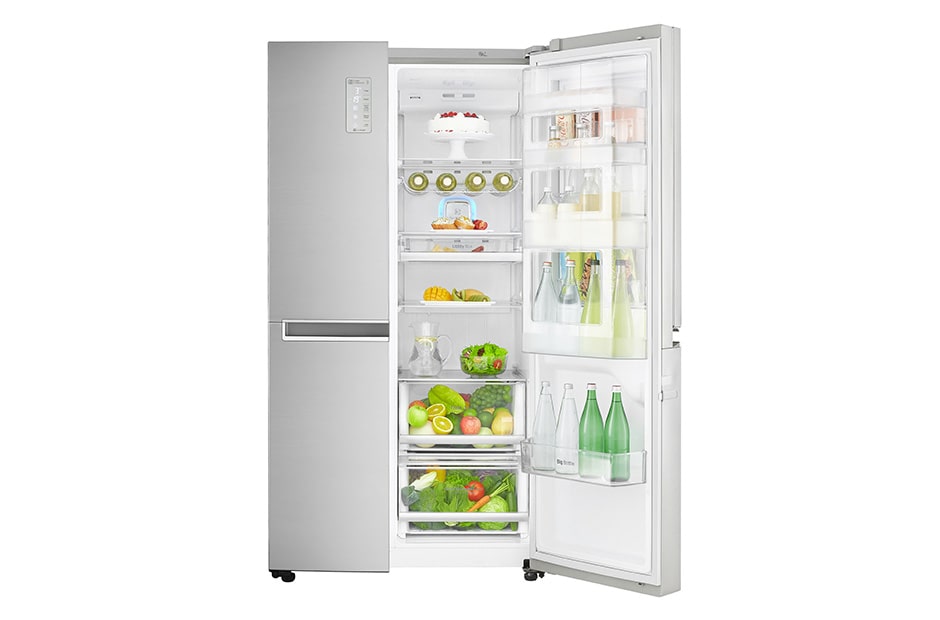 LG 618 літрів| Холодильник Side-by-Side| Total no Frost | Інверторний лінійний компресор| з підключенням до Wi-Fi, GC-M247CMBV, thumbnail 9