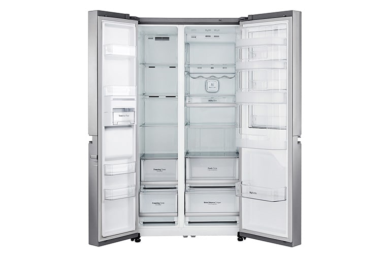 LG 618 літрів| Холодильник Side-by-Side| Total no Frost | Інверторний лінійний компресор| з підключенням до Wi-Fi, GC-M247CMBV, thumbnail 7