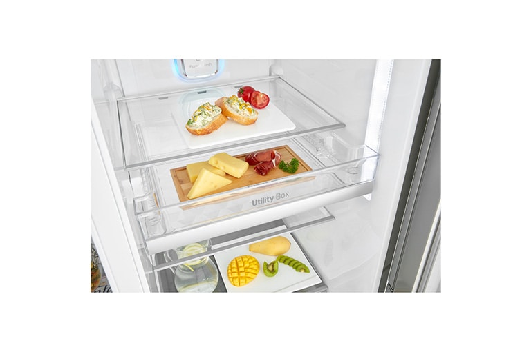 LG 618 літрів| Холодильник Side-by-Side| Total no Frost | Інверторний лінійний компресор| з підключенням до Wi-Fi, GC-M247CMBV, thumbnail 15