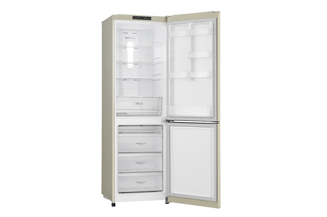 LG 302 л | Холодильник з нижньою морозильною камерою | Multi Air Flow | Інверторний компресор , GA-B419SYJL, thumbnail 9