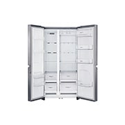 LG 626 літрів| Холодильник Side-by-Side| Інверторний лінійний компресор| Total no Frost |ThinQ з керуванням через Wi-Fi, GC-B247SMUV, thumbnail 3