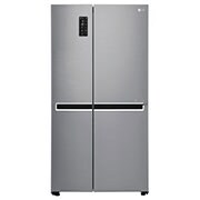 LG 626 літрів| Холодильник Side-by-Side| Інверторний лінійний компресор| Total no Frost |ThinQ з керуванням через Wi-Fi, GC-B247SMUV, thumbnail 1