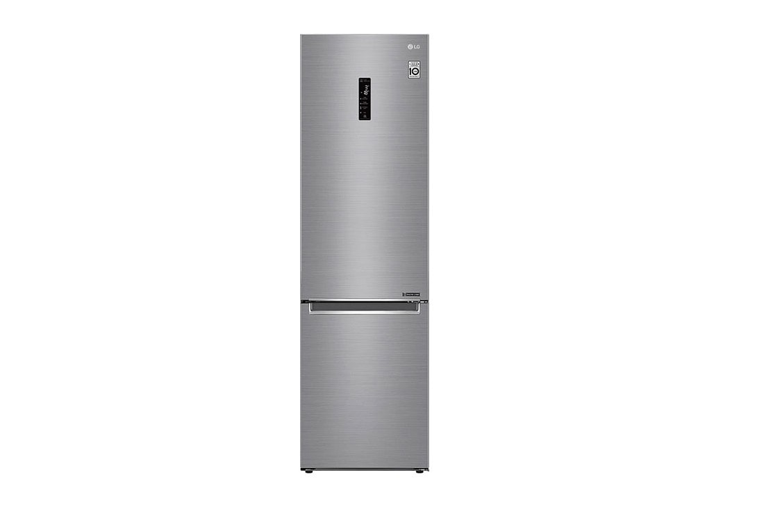 LG 384 л| Холодильник з нижньою морозильною камерою | DoorCooling+ | Інверторний лінійний компресор | Total no Frost |ThinQ, GW-B509SMHZ