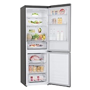 LG 341 л| Холодильник з нижньою морозильною камерою | DoorCooling+ | Інверторний лінійний компресор | Total no Frost , GW-B459SMHZ, thumbnail 7