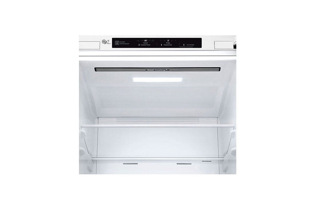LG 384 л| Холодильник з нижньою морозильною камерою | DoorCooling+ | Інверторний лінійний компресор | Total no Frost , GW-B509SQJZ, thumbnail 6