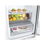 LG 384 л| Холодильник з нижньою морозильною камерою | DoorCooling+ | Інверторний лінійний компресор | Total no Frost , GW-B509SQJZ, thumbnail 3