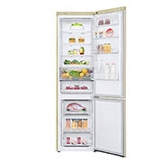 LG 384 л| Холодильник з нижньою морозильною камерою | DoorCooling+ | Інверторний лінійний компресор | Total no Frost |ThinQ, GW-B509SEHZ, thumbnail 2