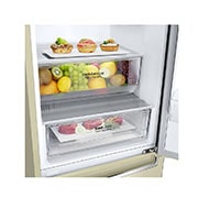 LG 384 л| Холодильник з нижньою морозильною камерою | DoorCooling+ | Інверторний лінійний компресор | Total no Frost |ThinQ, GW-B509SEHZ, thumbnail 3