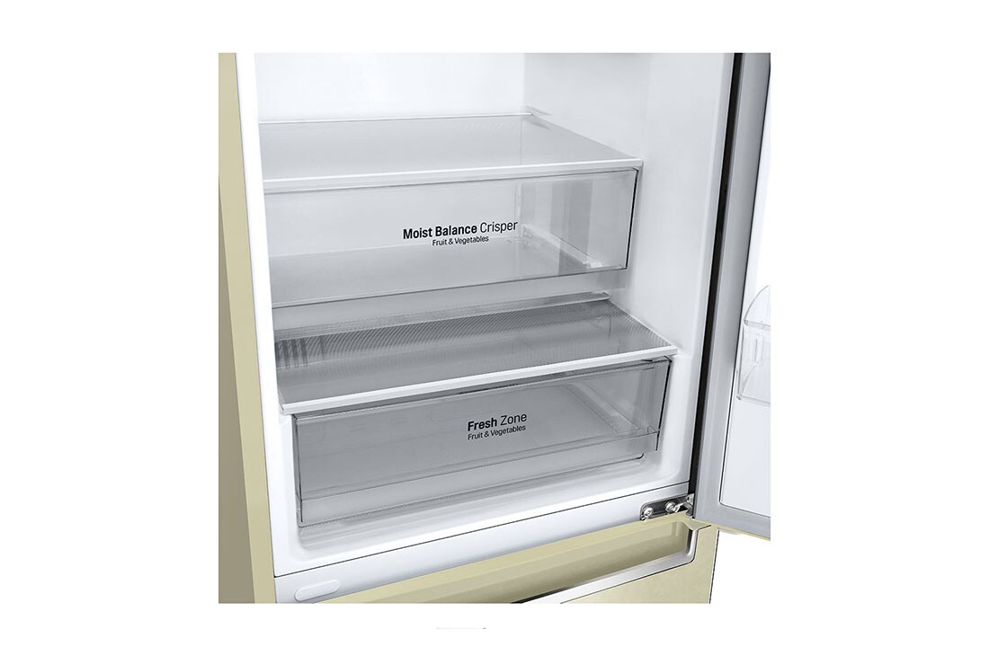 LG 341 л| Холодильник з нижньою морозильною камерою | DoorCooling+ | Інверторний лінійний компресор | Total no Frost , GW-B459SEJZ, thumbnail 10