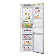 LG 384 л| Холодильник з нижньою морозильною камерою | DoorCooling+ | Інверторний лінійний компресор | Total no Frost , GW-B509SEJZ, thumbnail 4