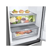 LG 341 л| Холодильник з нижньою морозильною камерою | DoorCooling+| Fresh Balancer | Fresh Converter |ThinQ, GW-B459SMDZ, thumbnail 12
