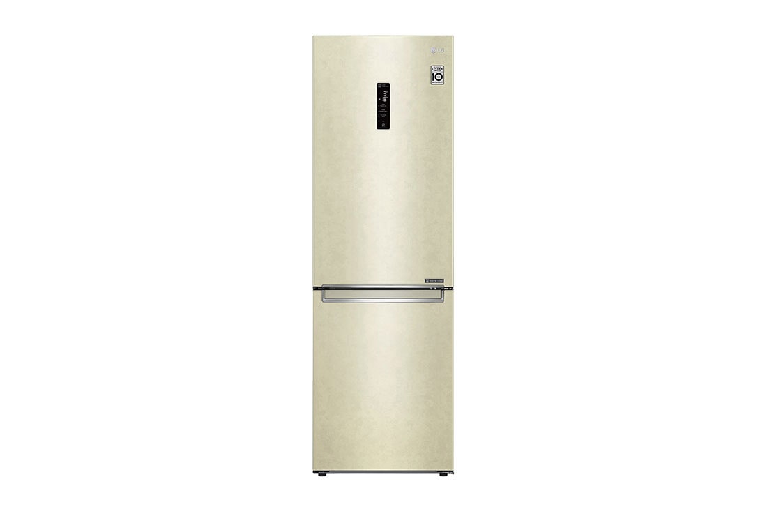 LG 341 л| Холодильник з нижньою морозильною камерою | DoorCooling+ | Інверторний лінійний компресор | Total no Frost , GW-B459SEHZ