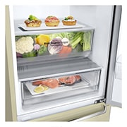 LG 341 л| Холодильник з нижньою морозильною камерою | DoorCooling+ | Інверторний лінійний компресор | Total no Frost , GW-B459SEHZ, thumbnail 11