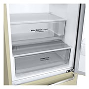 LG 341 л| Холодильник з нижньою морозильною камерою | DoorCooling+ | Інверторний лінійний компресор | Total no Frost , GW-B459SEHZ, thumbnail 5