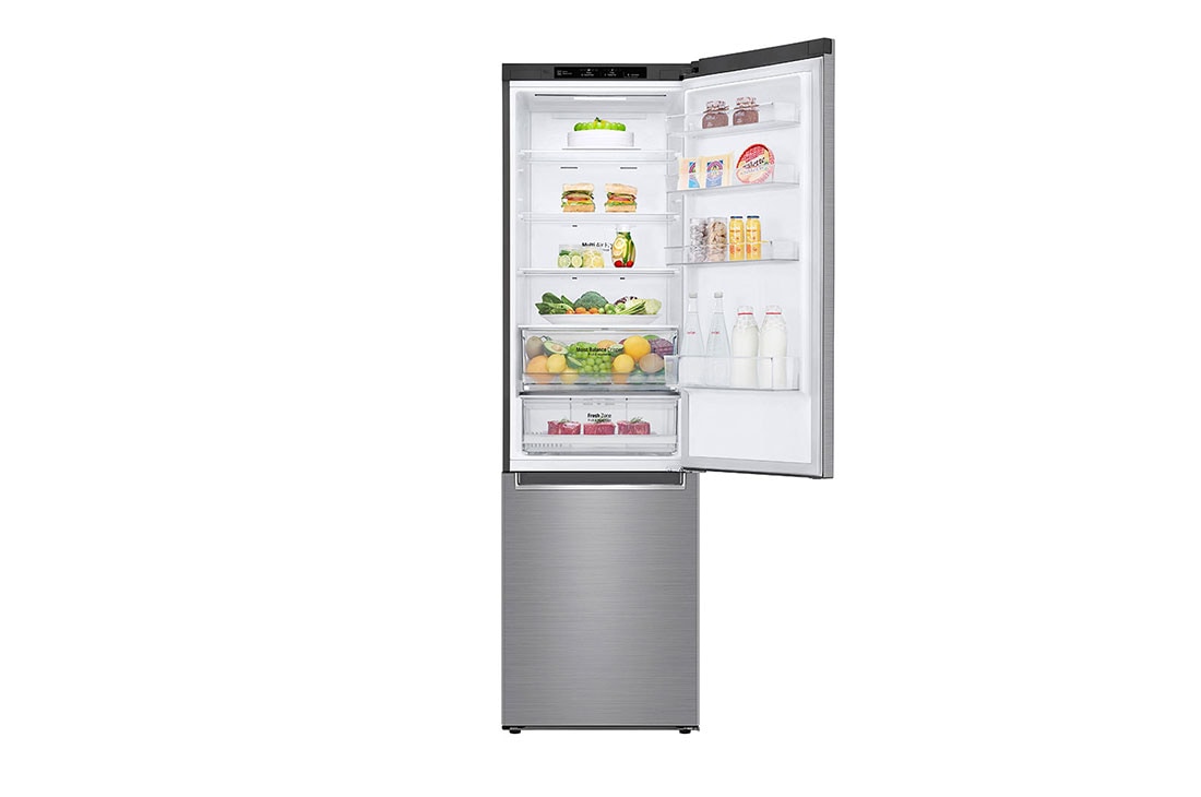 LG 384 л| Холодильник з нижньою морозильною камерою | DoorCooling+ | Інверторний лінійний компресор | Total no Frost , GW-B509SMJZ, thumbnail 9
