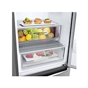 LG 384 л| Холодильник з нижньою морозильною камерою | DoorCooling+ | Інверторний лінійний компресор | Total no Frost , GW-B509SMJZ, thumbnail 3