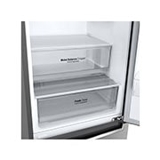 LG 384 л| Холодильник з нижньою морозильною камерою | DoorCooling+ | Інверторний лінійний компресор | Total no Frost , GW-B509SMJZ, thumbnail 4