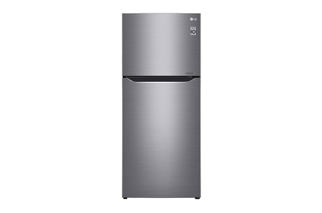 LG 393 л | Холодильник з верхньою морозильною камерою | з технологією DoorCooling | LinearCooling | Smart Diagnosis, GN-C422SMCZ