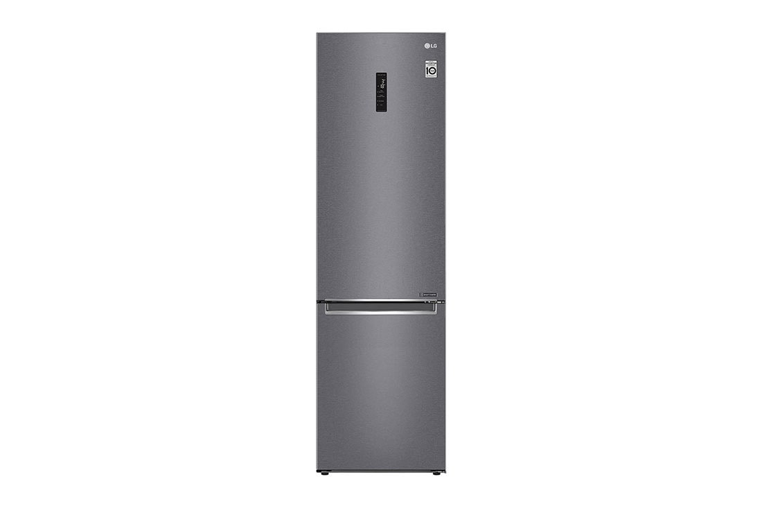 LG 384 л| Холодильник з нижньою морозильною камерою | DoorCooling+ | Інверторний компресор | Total No Frost |, GA-B509SLKM