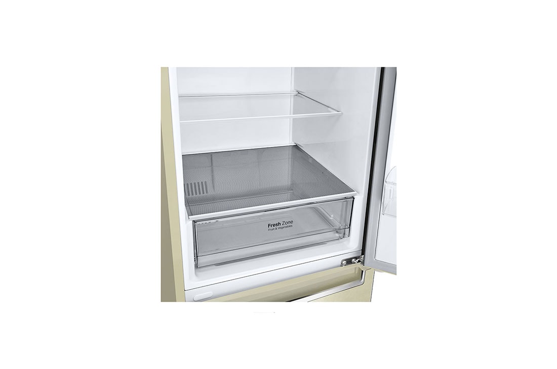 LG 384 л| Холодильник з нижньою морозильною камерою | DoorCooling+ | Інверторний компресор | Total No Frost |, GA-B509SEKM, thumbnail 6