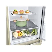 LG 384 л| Холодильник з нижньою морозильною камерою | DoorCooling+ | Інверторний компресор | Total No Frost |, GA-B509SEKM, thumbnail 5