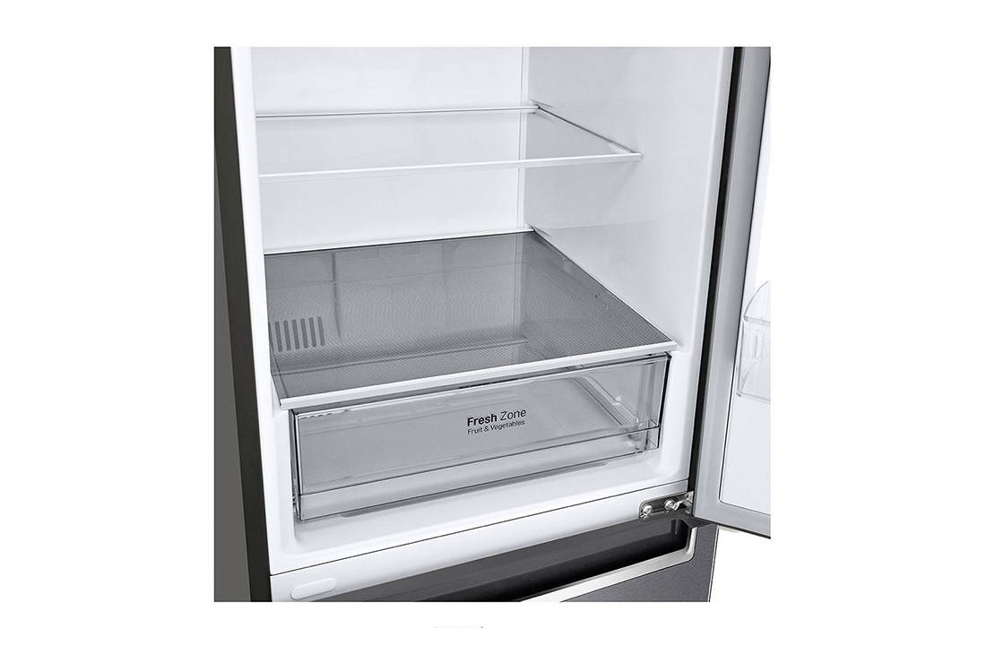 LG 341 л| Холодильник з нижньою морозильною камерою | DoorCooling+ | Інверторний компресор | Total no Frost | Smart Diagnosis, GA-B459SLCM, thumbnail 6