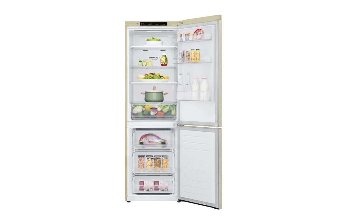 LG 341 л| Холодильник з нижньою морозильною камерою | DoorCooling+ | Інверторний лінійний компресор | Total no Frost, GA-B459SERZ, thumbnail 14