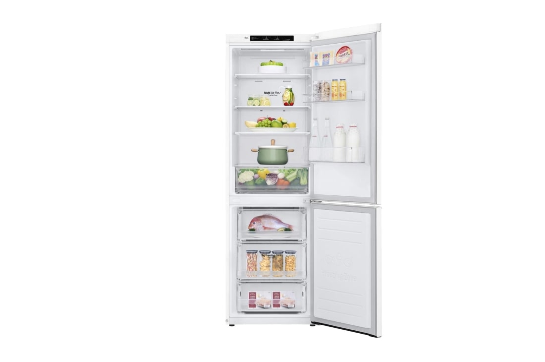 LG  341 л| Холодильник з нижньою морозильною камерою | DoorCooling+ | Інверторний лінійний компресор | Total no Frost, GA-B459SQRZ, thumbnail 11