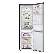 LG 341 л| Холодильник з нижньою морозильною камерою | DoorCooling+ | Інверторний лінійний компресор | Total no Frost, GA-B459SMQZ, thumbnail 2