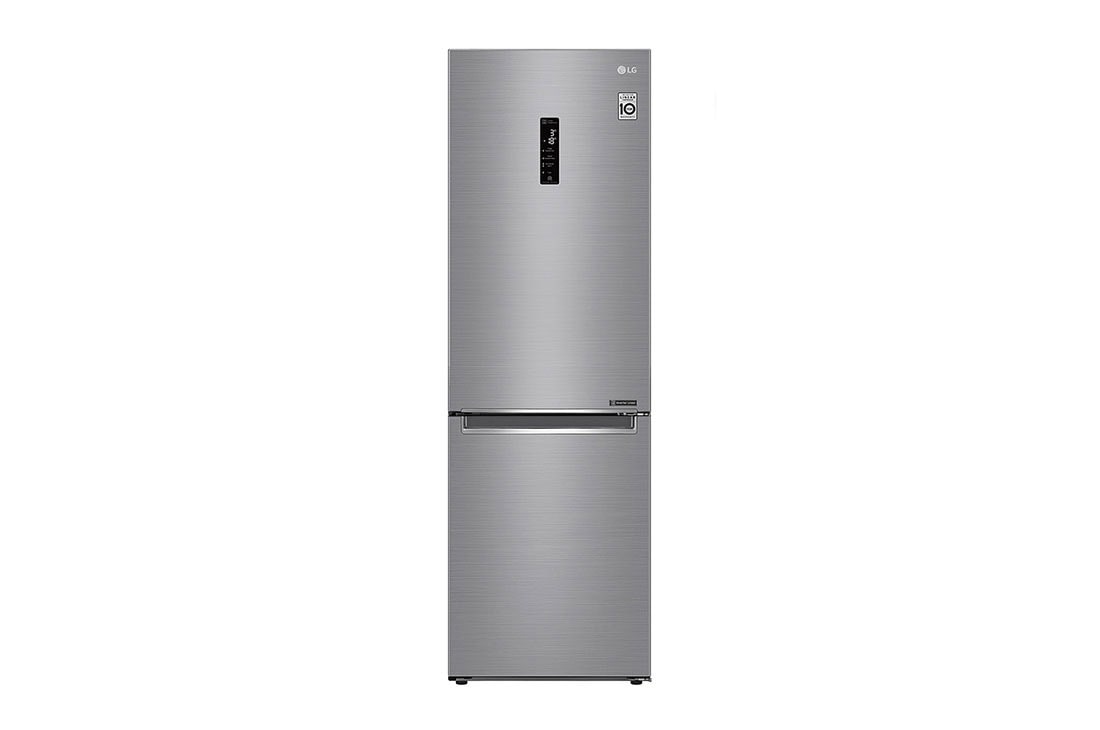 LG 341 л| Холодильник з нижньою морозильною камерою | DoorCooling+ | Інверторний лінійний компресор | Total no Frost, GA-B459SMQZ