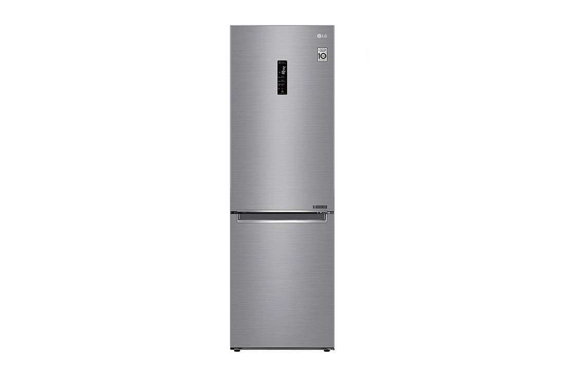 LG 341 л| Холодильник з нижньою морозильною камерою | DoorCooling+ | Інверторний лінійний компресор | Total no Frost, GA-B459SMQZ