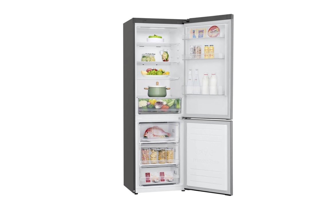 LG 341 л| Холодильник з нижньою морозильною камерою | DoorCooling+ | Інверторний лінійний компресор | Total no Frost, GA-B459SMQZ, thumbnail 10