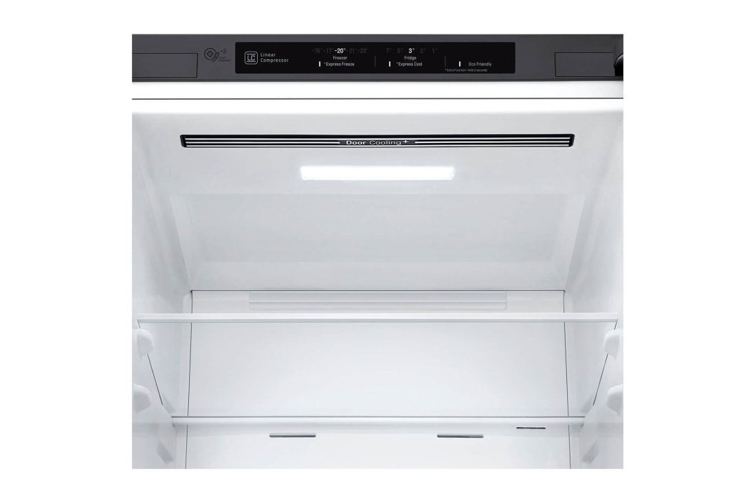 LG 341 л| Холодильник з нижньою морозильною камерою | DoorCooling+ | Інверторний лінійний компресор | Total no Frost , GA-B459SMRZ, thumbnail 6