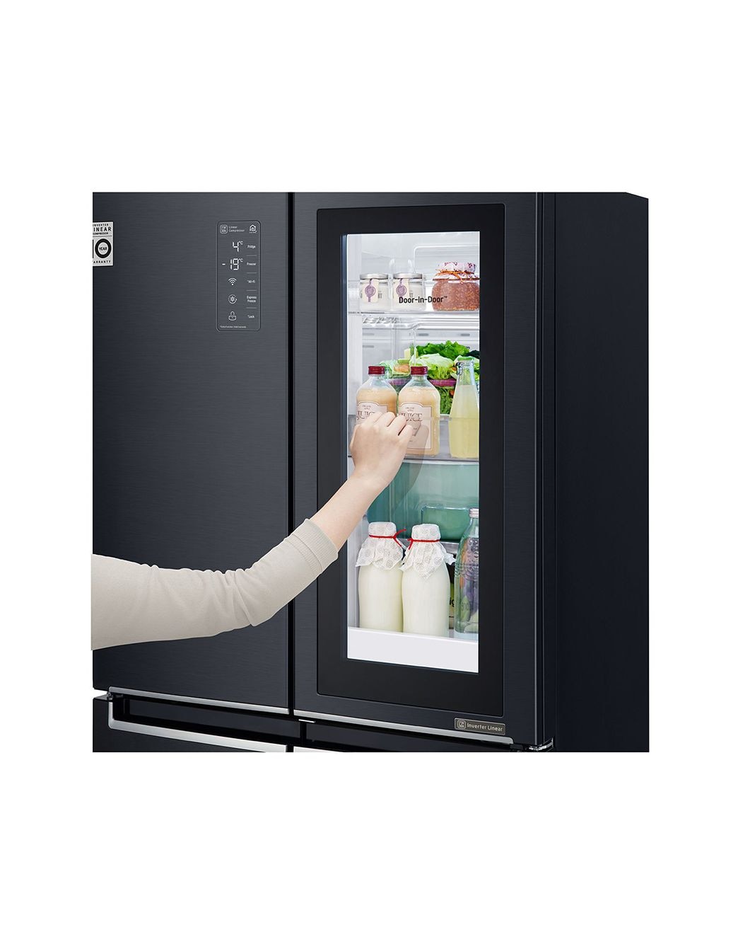 LG GC-Q22FTBKL: купити холодильник LG GC-Q22FTBKL | LG Україна