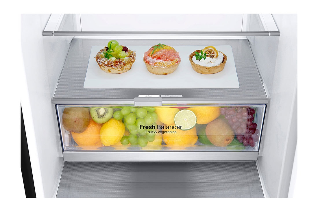 LG 341 л| Холодильник з нижньою морозильною камерою | DoorCooling+| Fresh Balancer | Fresh Converter |ThinQ, GA-B459SBDZ, thumbnail 5