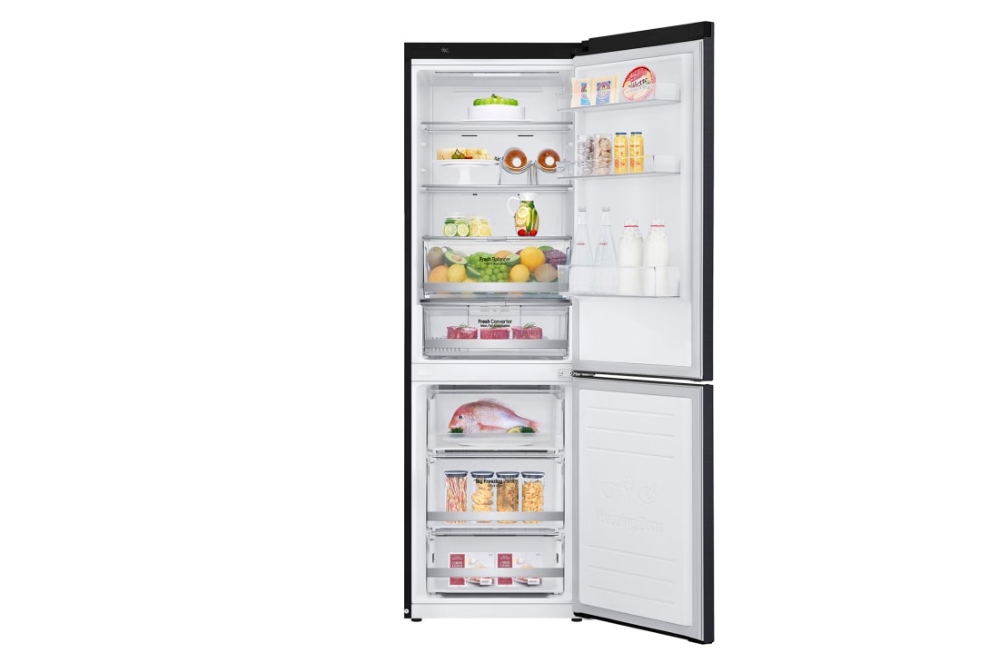 LG 341 л| Холодильник з нижньою морозильною камерою | DoorCooling+| Fresh Balancer | Fresh Converter |ThinQ, GA-B459SBDZ, thumbnail 18