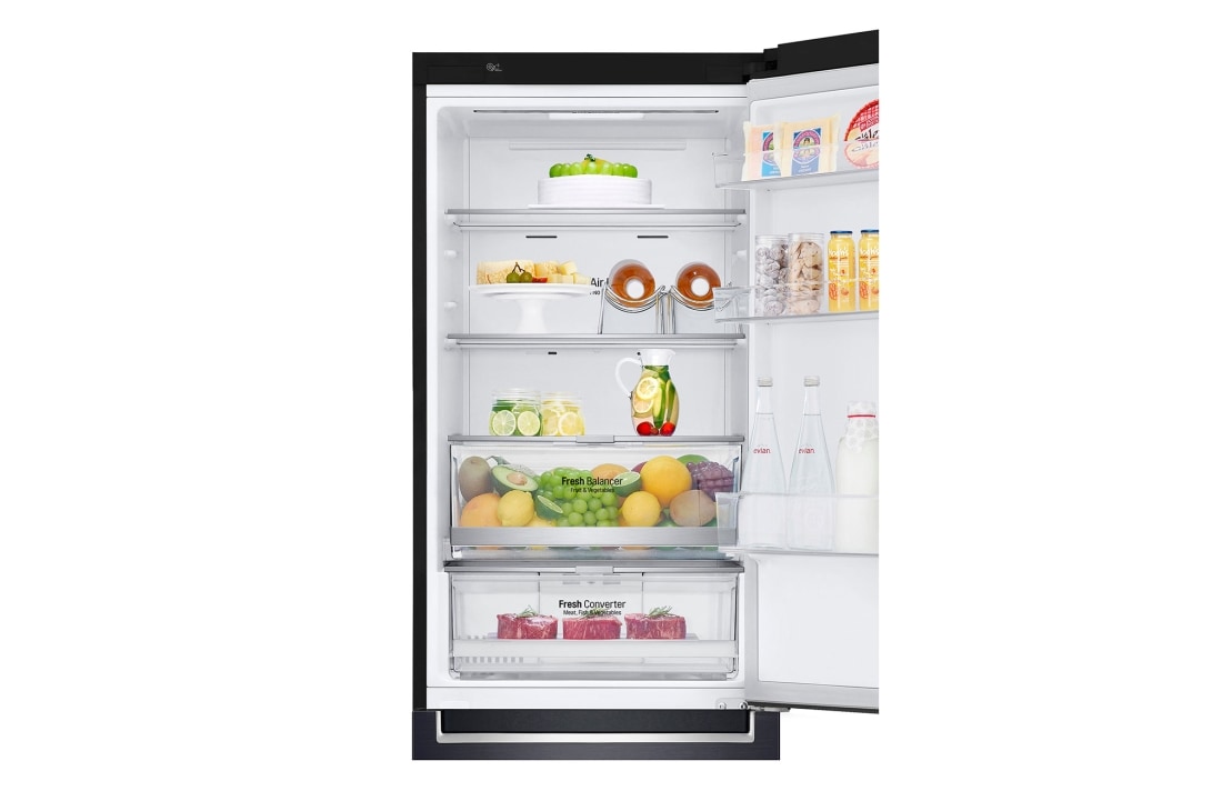 LG 341 л| Холодильник з нижньою морозильною камерою | DoorCooling+| Fresh Balancer | Fresh Converter |ThinQ, GA-B459SBDZ, thumbnail 11
