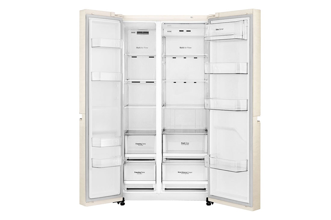 LG 626 літрів | Холодильник Side-by-Side | з технологією DoorCooling+ | Інверторний лінійний компресор| ThinQ, GC-B247SEDC, thumbnail 3