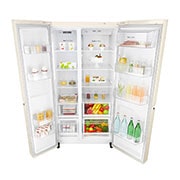 LG 626 літрів | Холодильник Side-by-Side | з технологією DoorCooling+ | Інверторний лінійний компресор| ThinQ, GC-B247SEDC, thumbnail 11