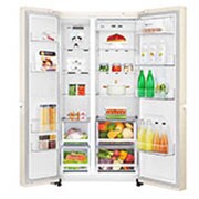 LG 626 літрів | Холодильник Side-by-Side | з технологією DoorCooling+ | Інверторний лінійний компресор| ThinQ, GC-B247SEDC, thumbnail 3