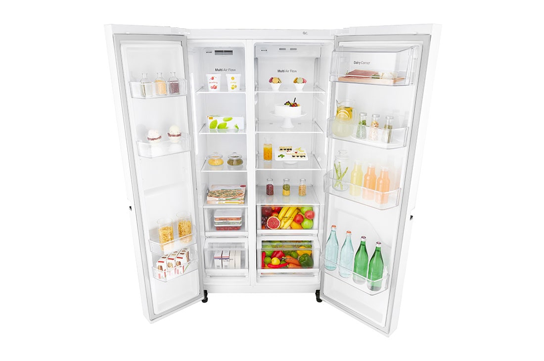 LG 626 літрів | Холодильник Side-by-Side | з технологією DoorCooling+ | Інверторний лінійний компресор| ThinQ, GC-B247SVDC, thumbnail 11