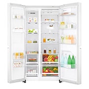 LG 626 літрів | Холодильник Side-by-Side | з технологією DoorCooling+ | Інверторний лінійний компресор| ThinQ, GC-B247SVDC, thumbnail 3