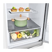 LG 384 л| Холодильник з нижньою морозильною камерою | DoorCooling+ | Інверторний компресор | Total No Frost |, GA-B509SQKM, thumbnail 9