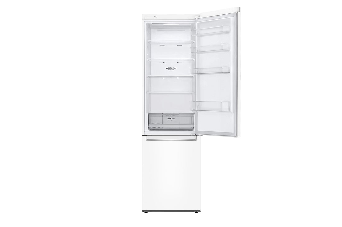 LG 384 л| Холодильник з нижньою морозильною камерою | DoorCooling+ | Інверторний компресор | Total No Frost |, GA-B509SQKM, thumbnail 14