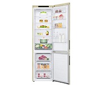 LG 384 л| Холодильник з нижньою морозильною камерою | DoorCooling+ | Інверторний компресор | Total No Frost , GA-B509CEZM, thumbnail 5