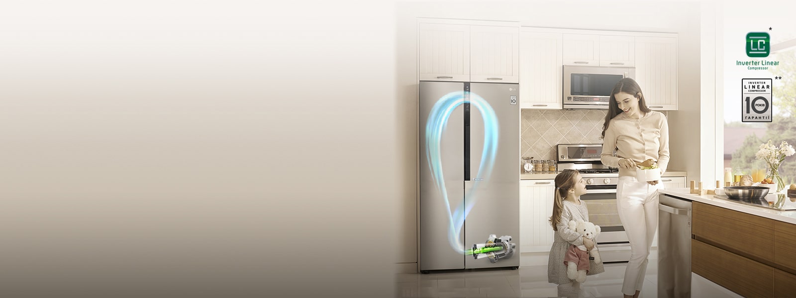 Інверторний Лінійний Компресор