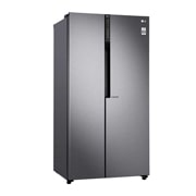 LG 613 літрів| Холодильник Side-by-Side| Total no Frost | Інверторний лінійний компресор| Smart Diagnosis, GC-B247JLDV, thumbnail 4