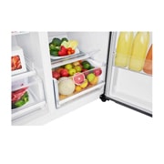 LG 613 літрів| Холодильник Side-by-Side| Total no Frost | Інверторний лінійний компресор| Smart Diagnosis, GC-B247JLDV, thumbnail 6