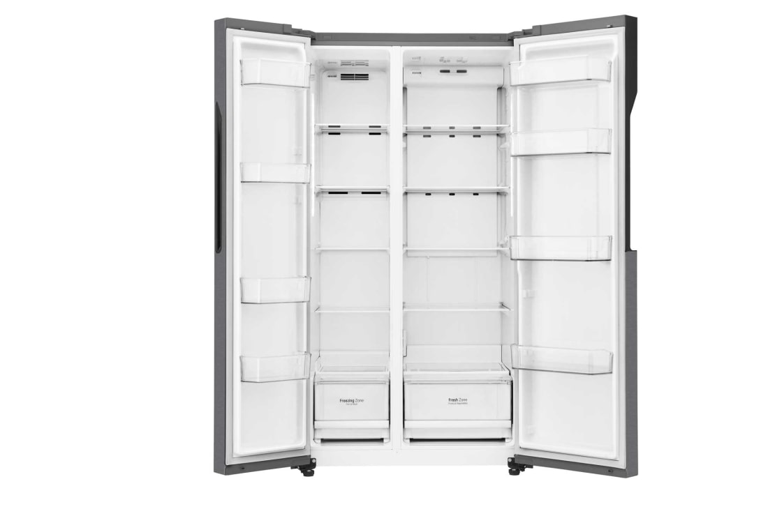 LG 613 літрів| Холодильник Side-by-Side| Total no Frost | Інверторний лінійний компресор| Smart Diagnosis, GC-B247JLDV, thumbnail 3